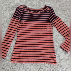 J. Crew Striped Artist T